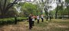 tai chi class in the temple of Heaven