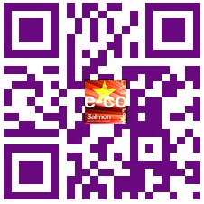 QR Code invitation 赛欧曼Salmon event