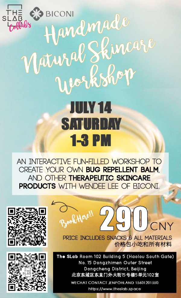 Handmade Natural Skincare Workshop