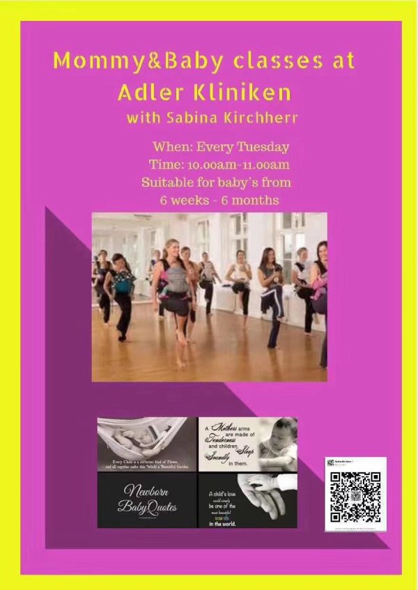 Mom and Baby Classes at Adler Kliniken