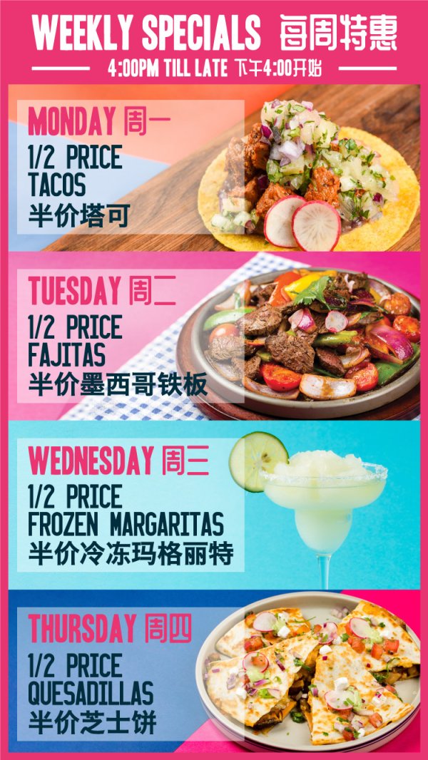 Weekly Specials