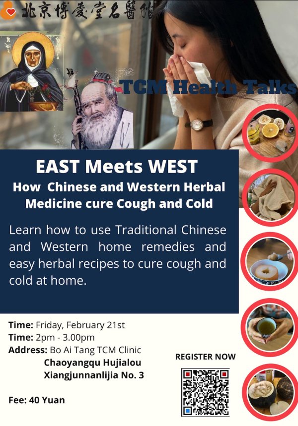 East meets West - How Chinese and Western Herbal Medicine cure Cough and Cold