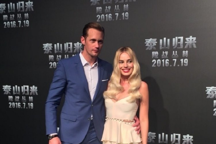 Margot Robbie and Alexander Skarsgård Visit Beijing For China Premiere of &#039;The Legend of Tarzan&#039;