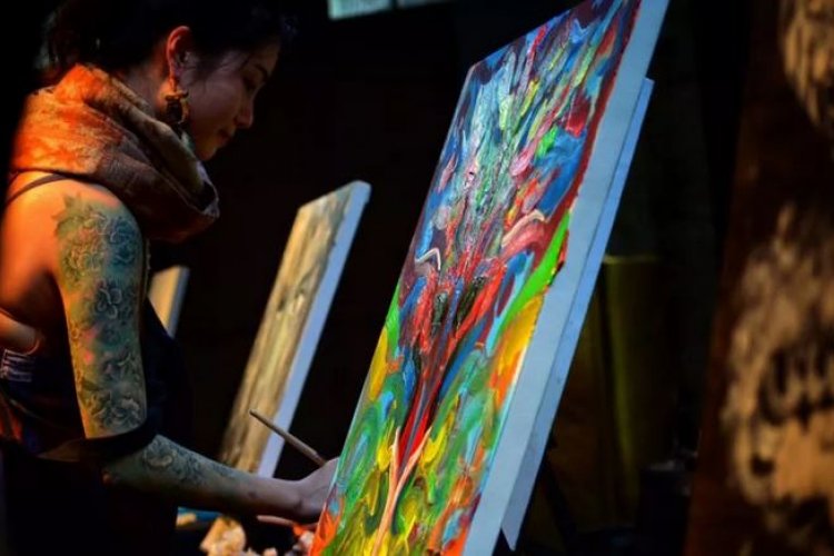 Brushes Are the Swords and the Mind is the Battlefield at Art Battle Beijing