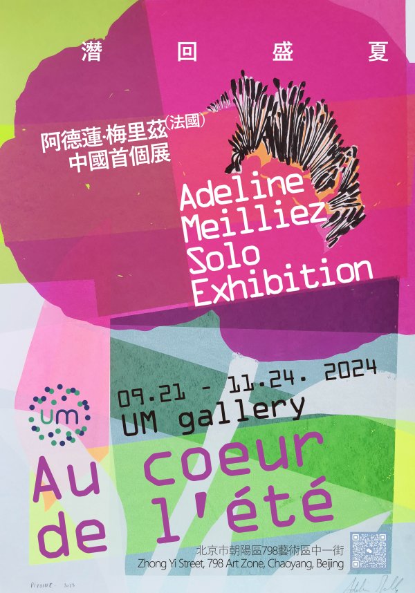 Visual Artist Adeline Meilliez (F) First Solo Exhibition