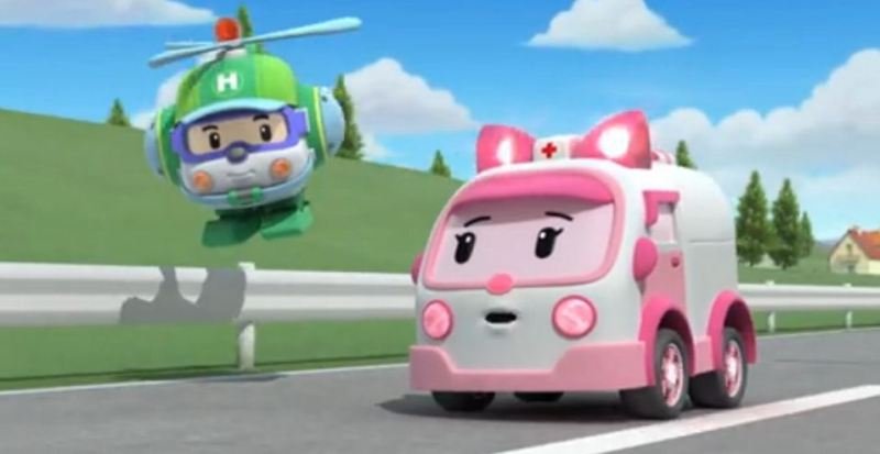 robocar poli cartoons