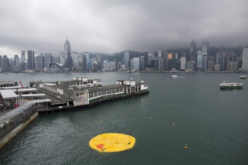 Hong Kong welcomes back its favorite giant rubber ducks after 10