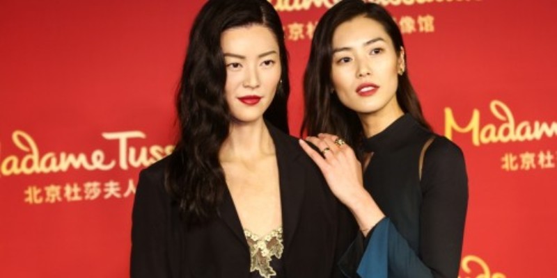 Wax Likeness of Supermodel Liu Wen Debuts at Madame Tussauds in Beijing