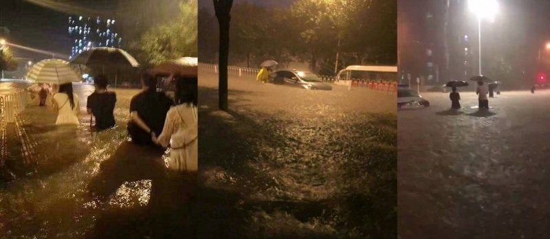 Red Alert Raised as Torrential Rains Flood Southwest Beijing