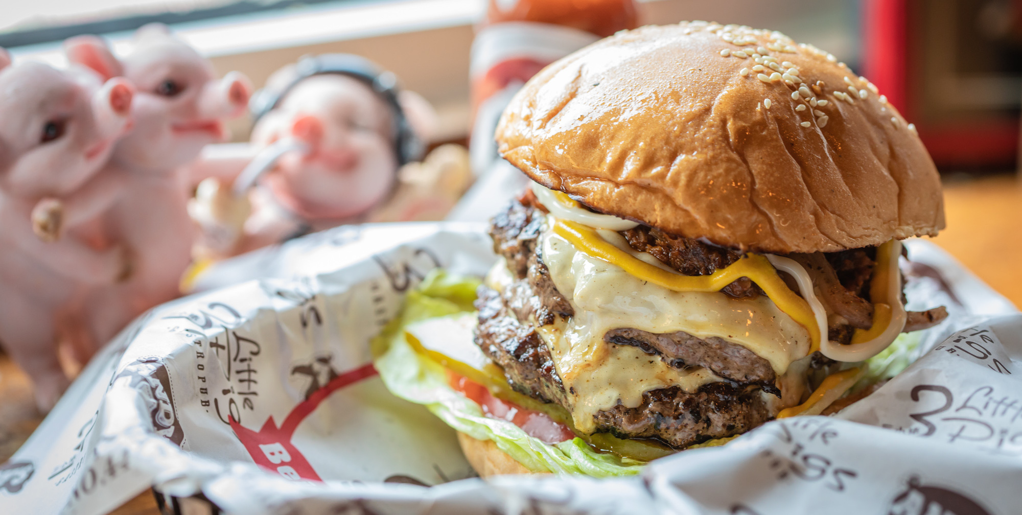 No Muss, No Fuss, Just Delicious: 3 Little Pigs Keep It Irresistably Simple at the Burger Fest 