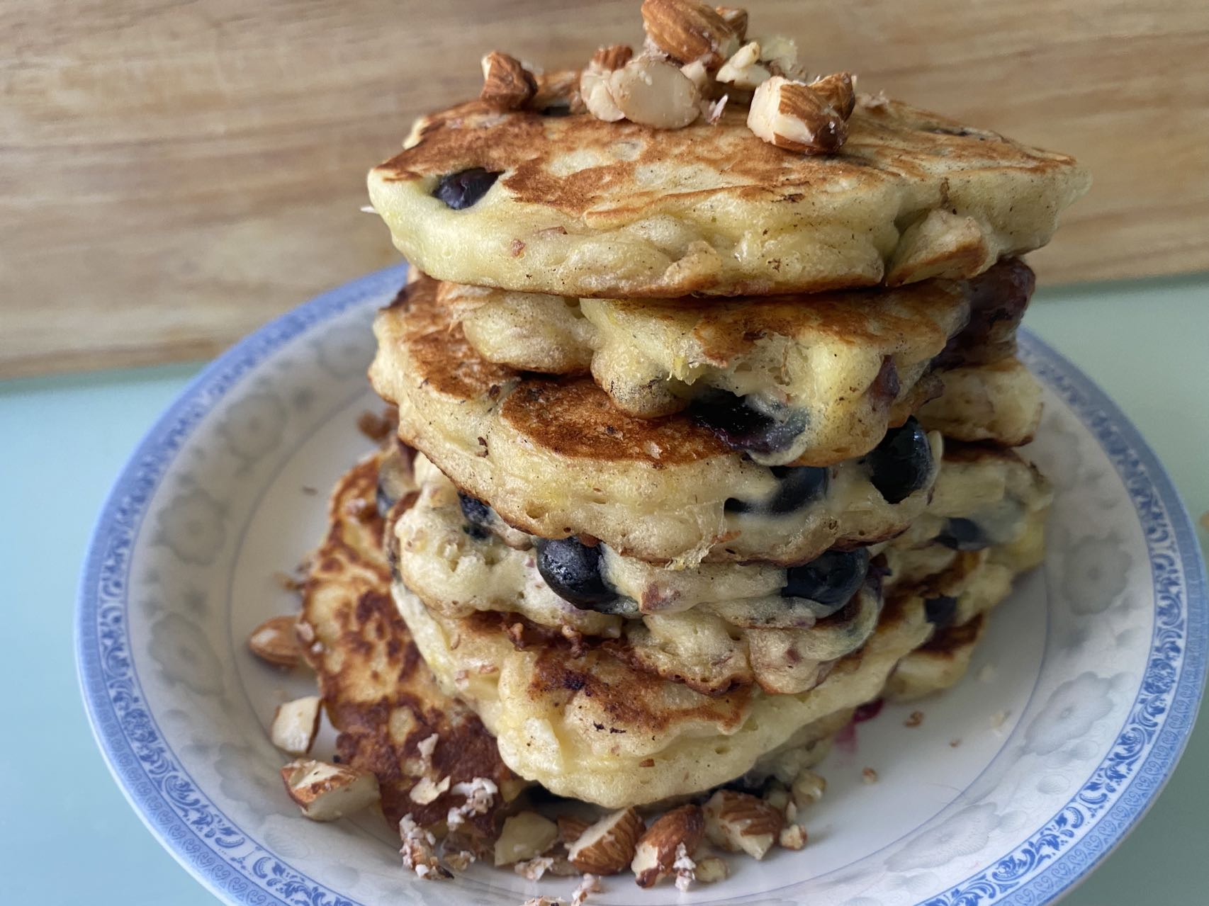 Try These Almond Lemon Blueberry Pancakes for Your Next Breakfast