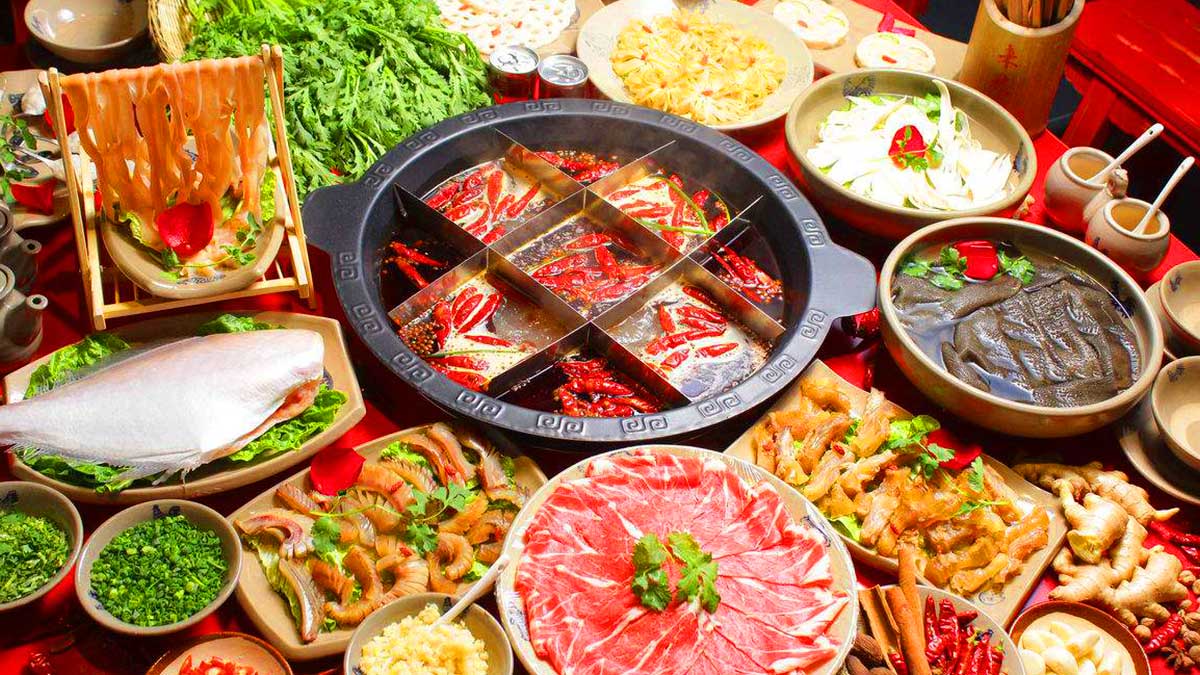 Chinese New Year hot pot