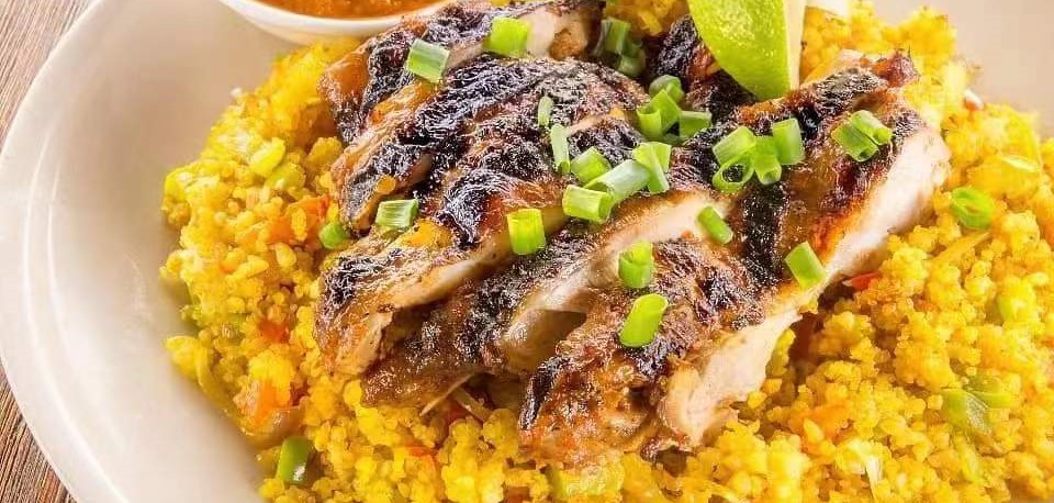 Spice Thing Up This May Holiday with this Peri Peri Chicken with Jamaican style fried rice Recipe