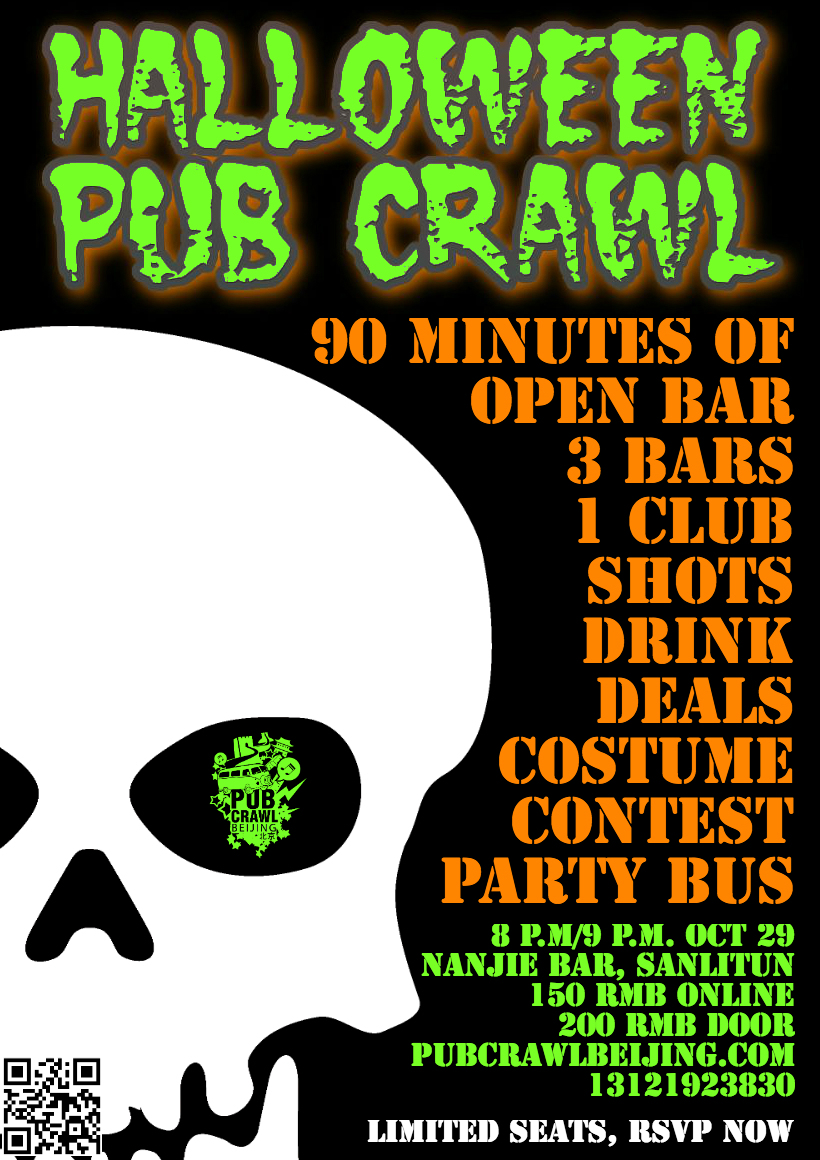 Halloween Pub Crawl the Beijinger