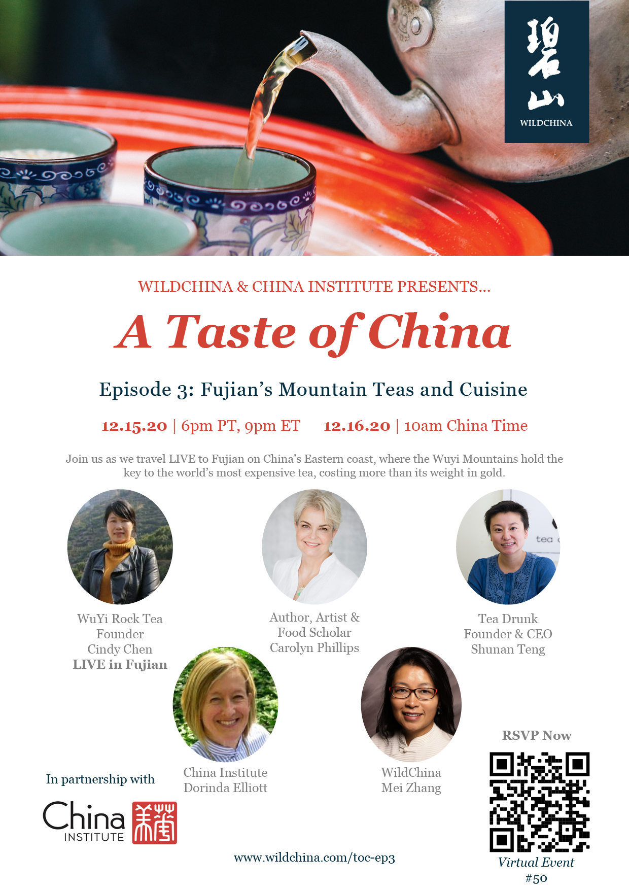 WildChina X China Institute a Taste of China Ep. 3 Fujian the