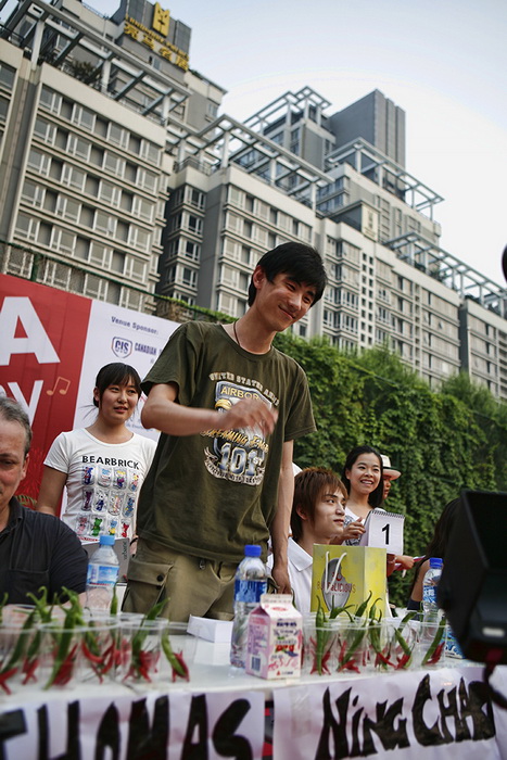 Hot Pepper Eating Contest Photo 26